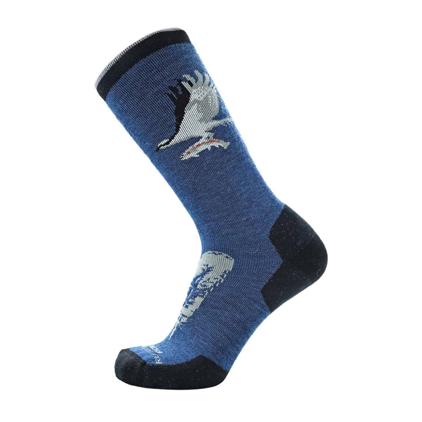 Sock with Osprey design