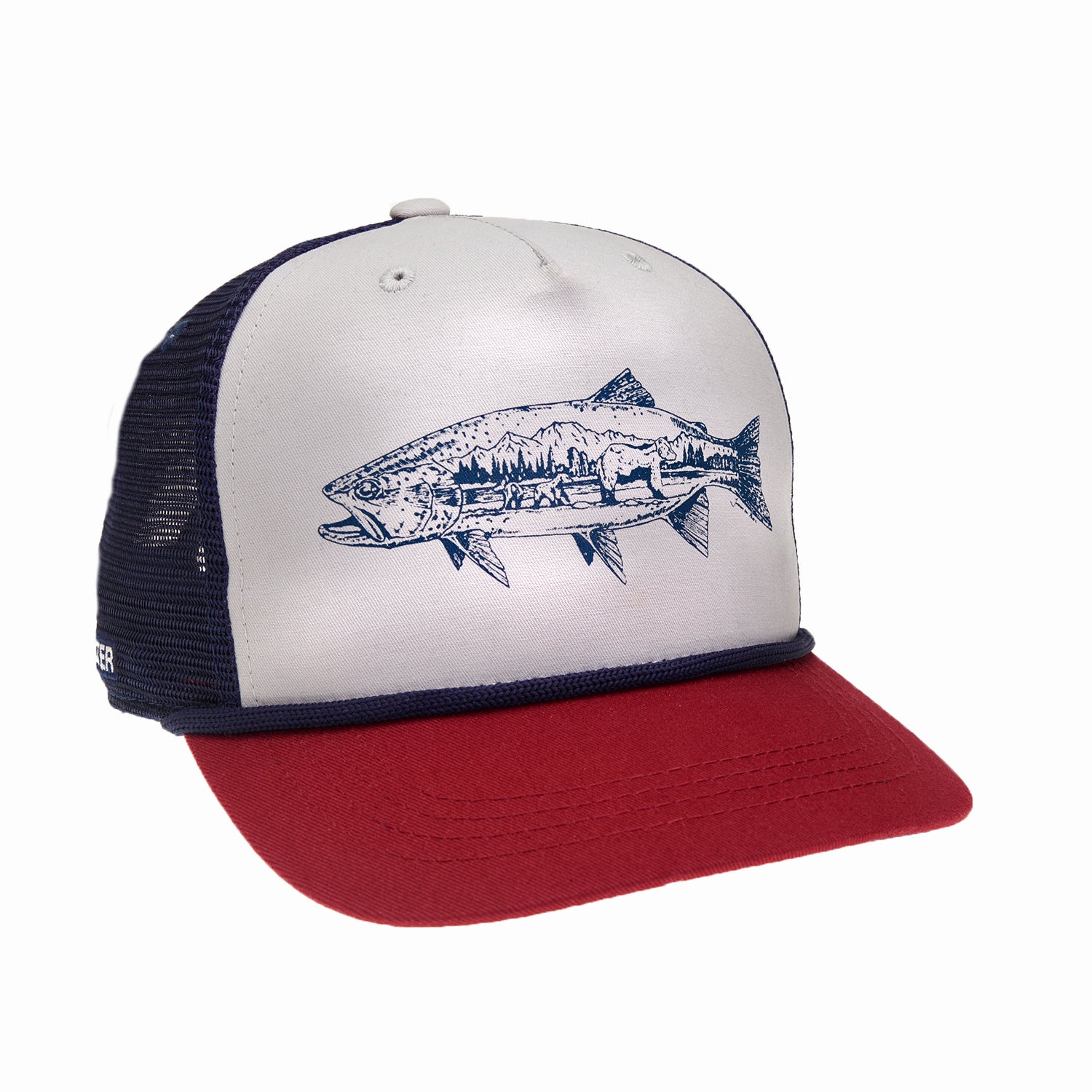 Grizzly Trout 5-Panel Hat – RepYourWater