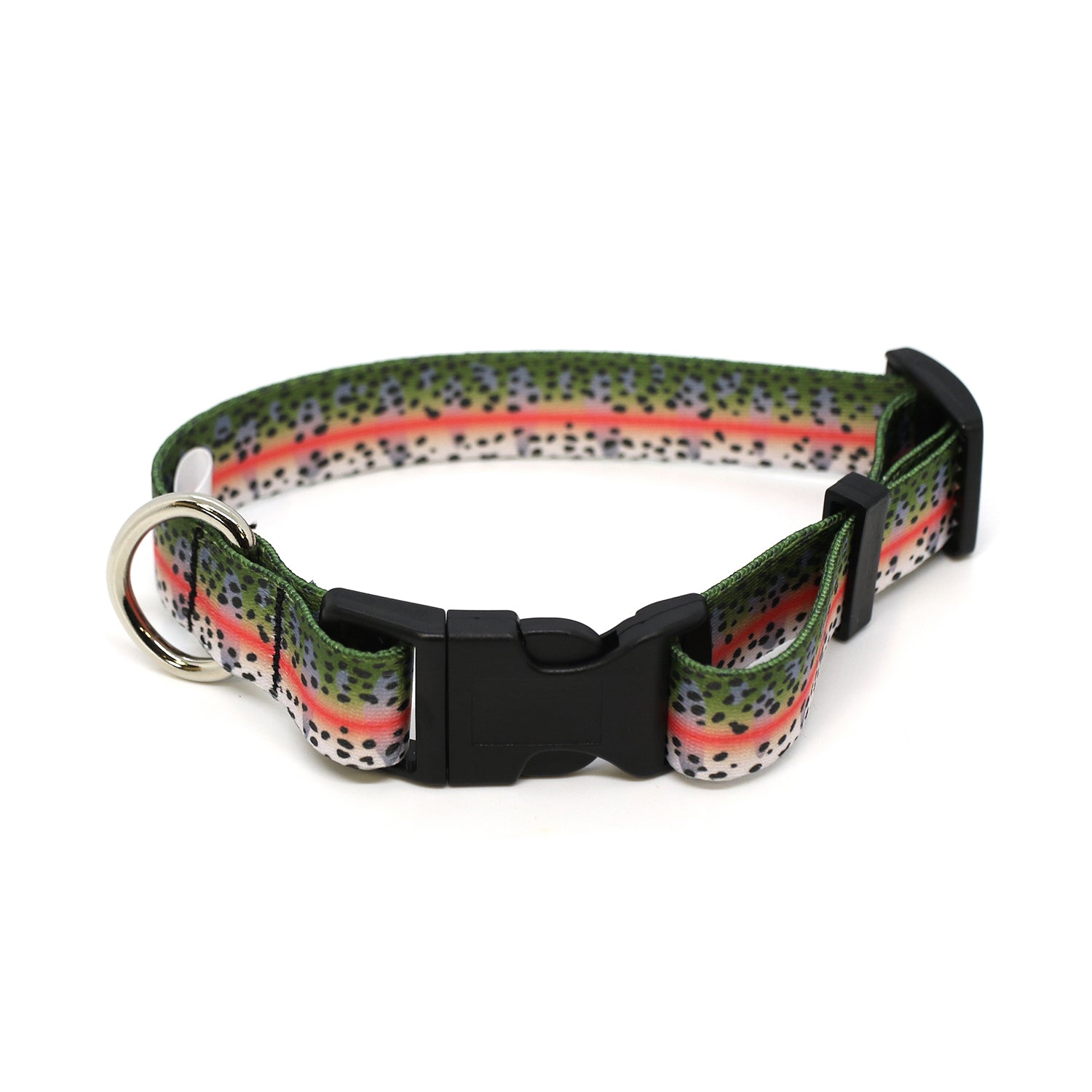 RepYourWater Dog Collar Rainbow Trout / Large