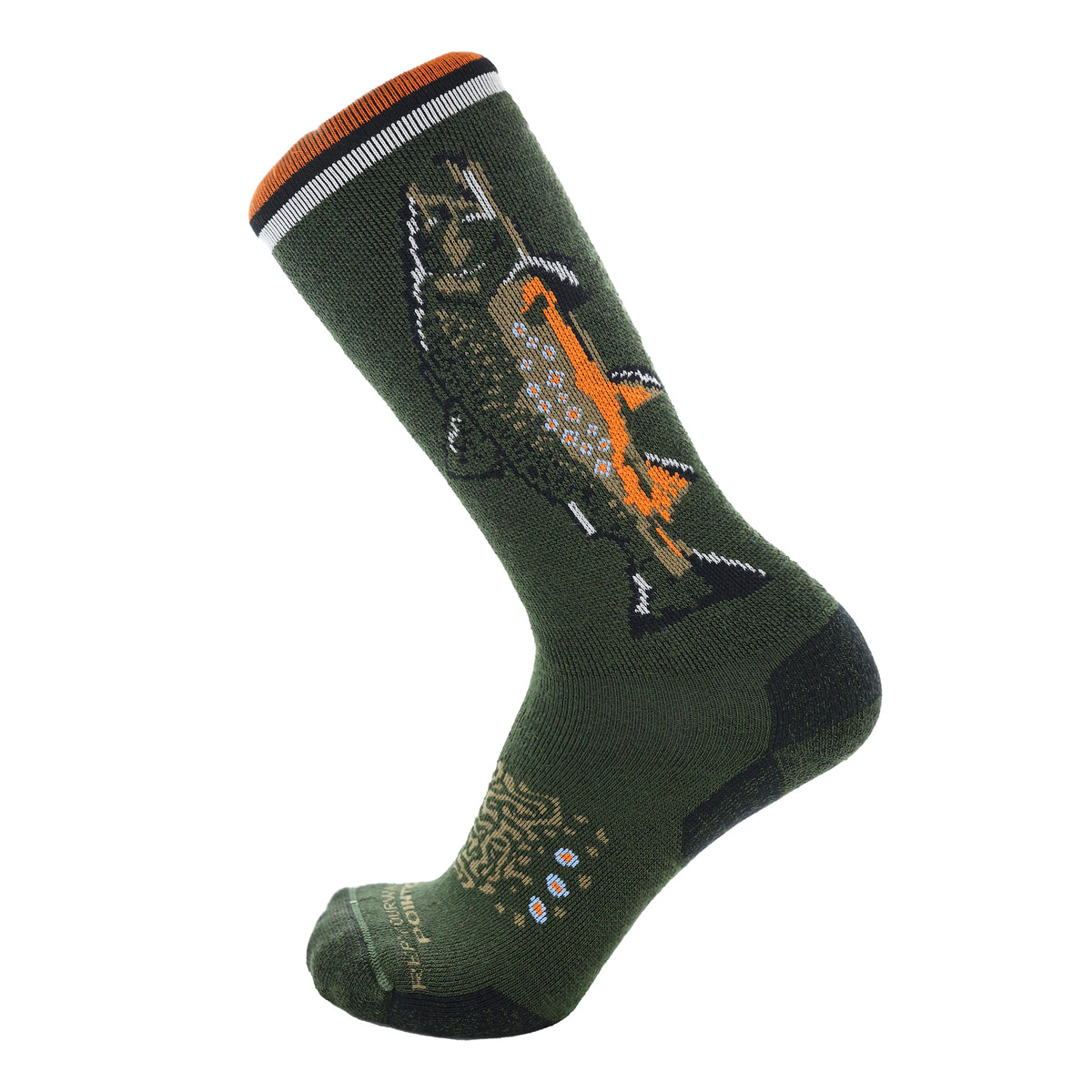 fishing rod socks walmart Rep Your Water Big Brookie Socks Medium