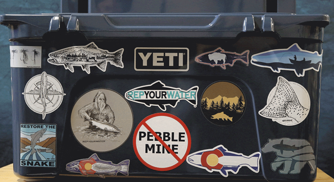 Fly Tyer Sticker – RepYourWater